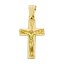 Colgante cruz cristo oro 18k 